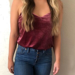Velvet Tank Top